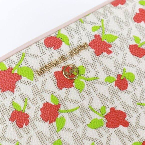 NWT Michael Kors Jet Set Floral Large Travel Organizer Pouch - Picture 16 of 16